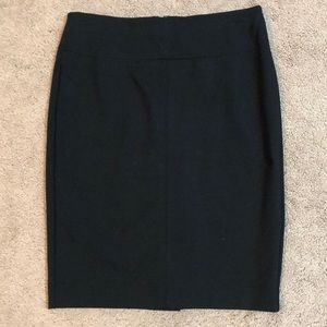 Ann Taylor Petite Black Pencil Skirt